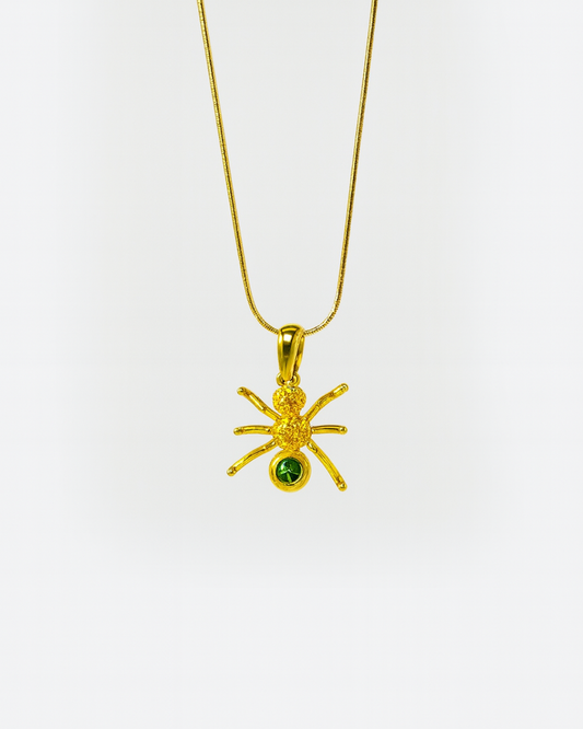 Collar dije las obreras dorado