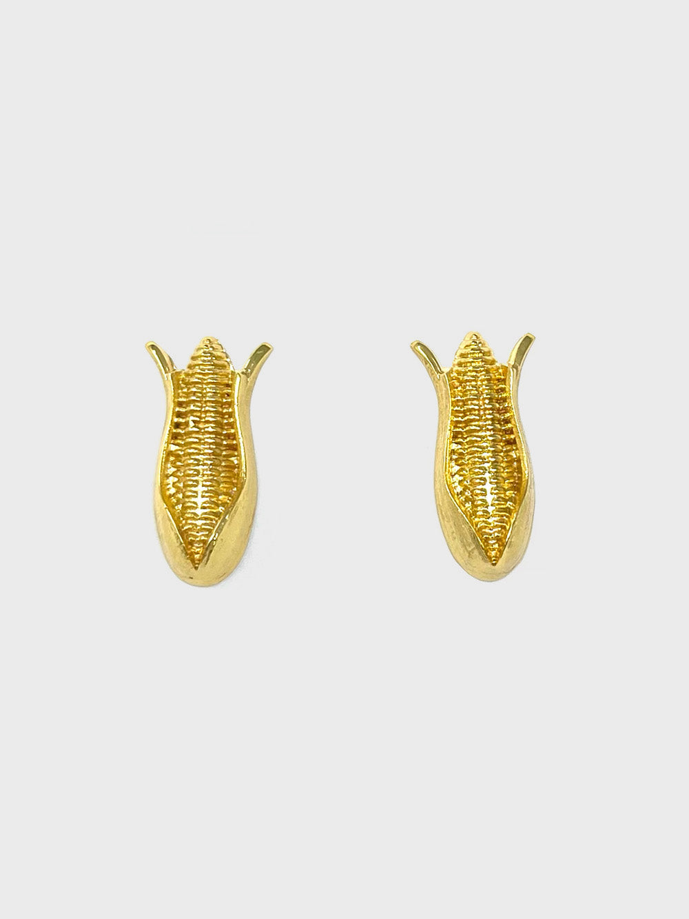 Aretes Mazorca dorada