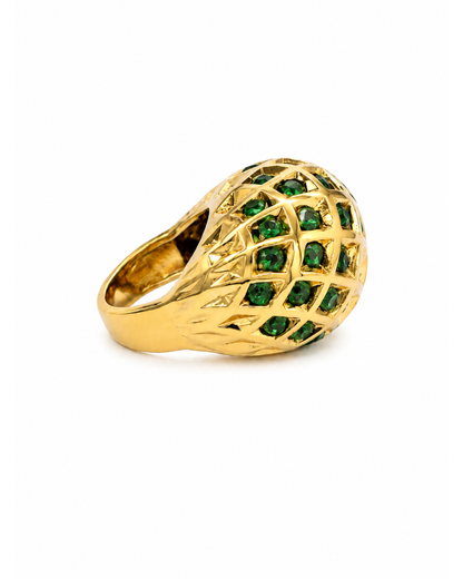 Anillo Oro Miel