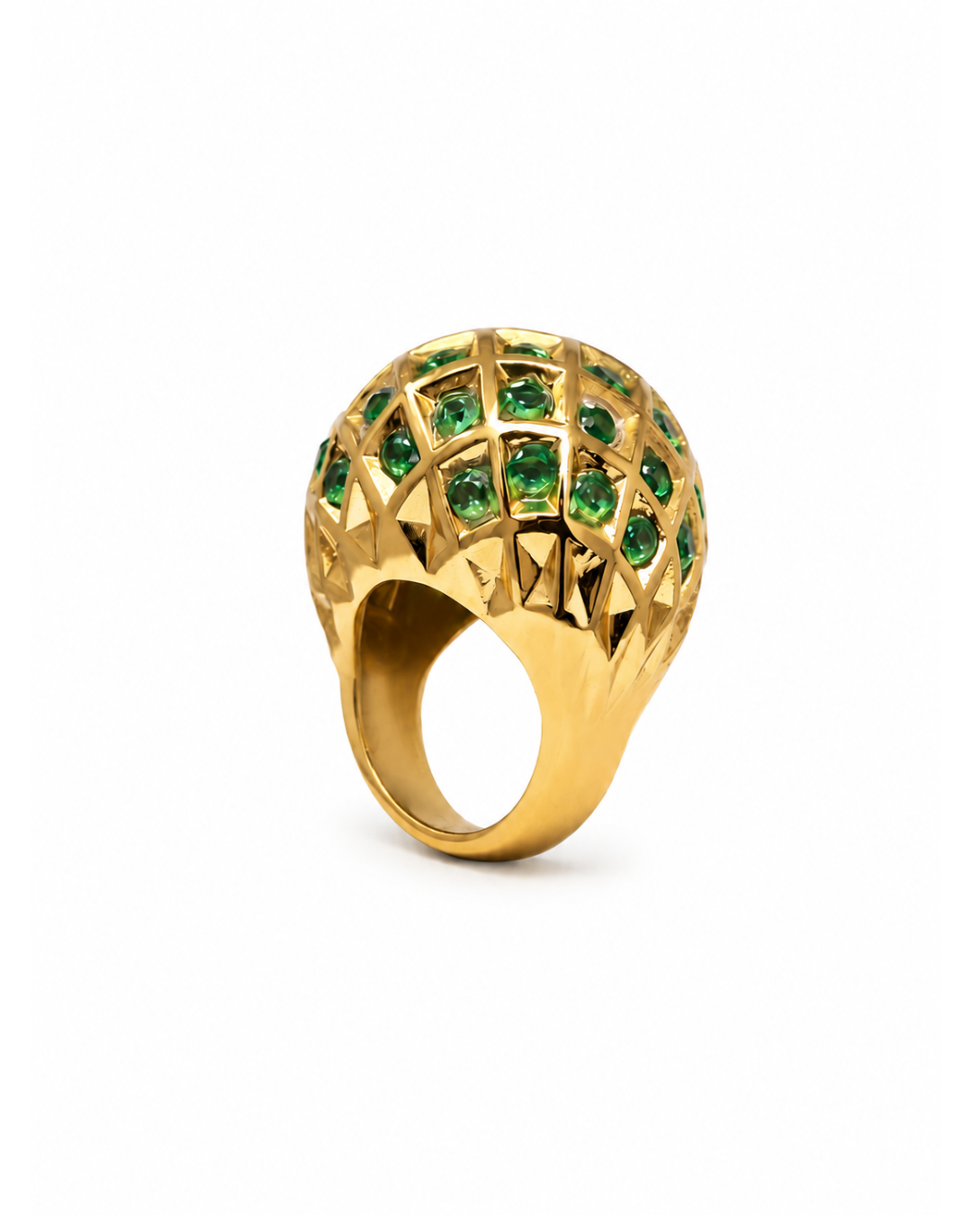Anillo Oro Miel