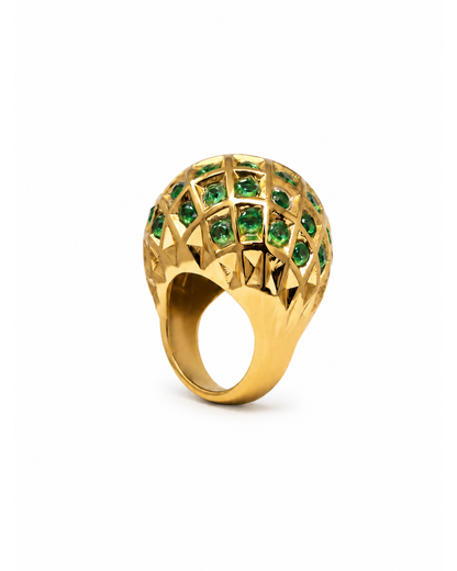 Anillo Oro Miel