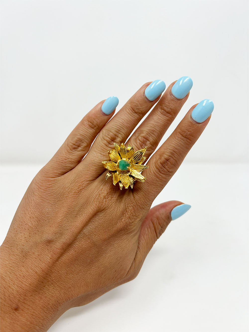 Anillo flor de frailejón