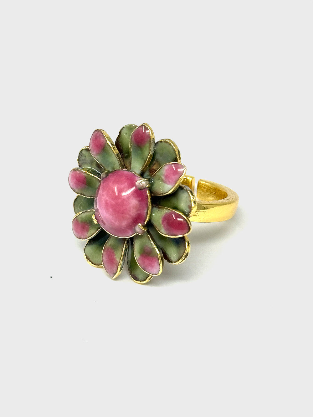 Anillo Frailejon rosa