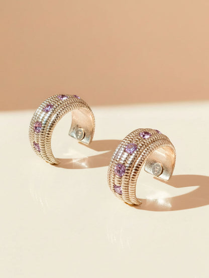 Candonga silver hoop cornfield