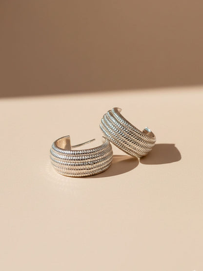 Candonga silver hoop cornfield