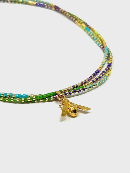 Collar Miyuki mini hormiga