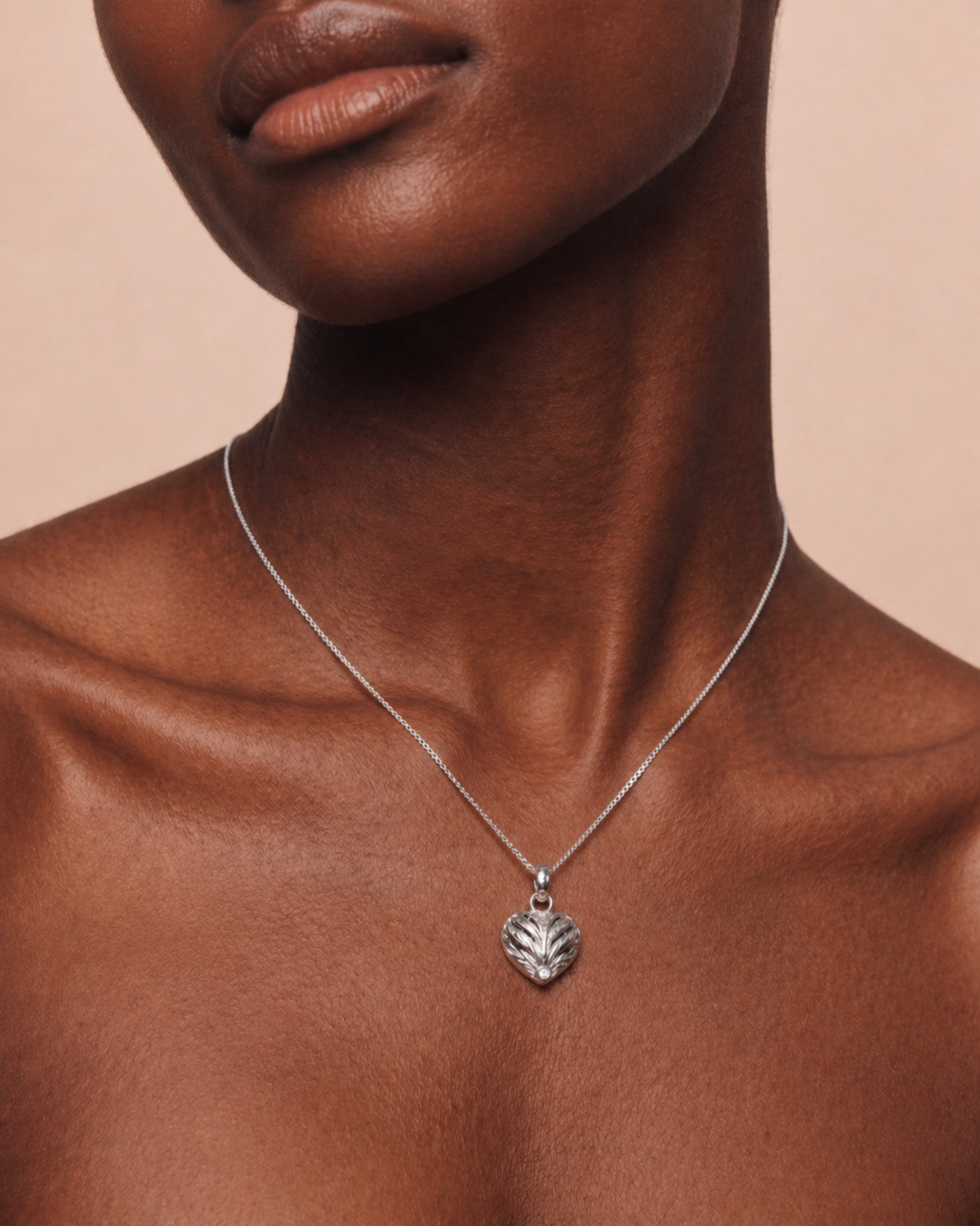 Collar Corazón de plata