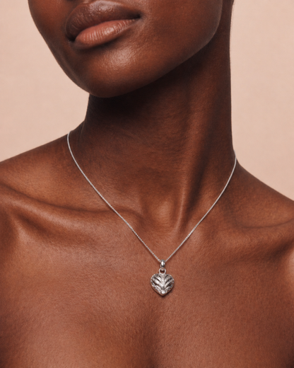 Collar Corazón de plata