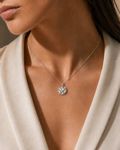 Collar dije Nectar de Lebrija en plata