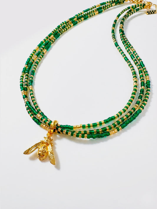 Collar Miyuki mini hormiga