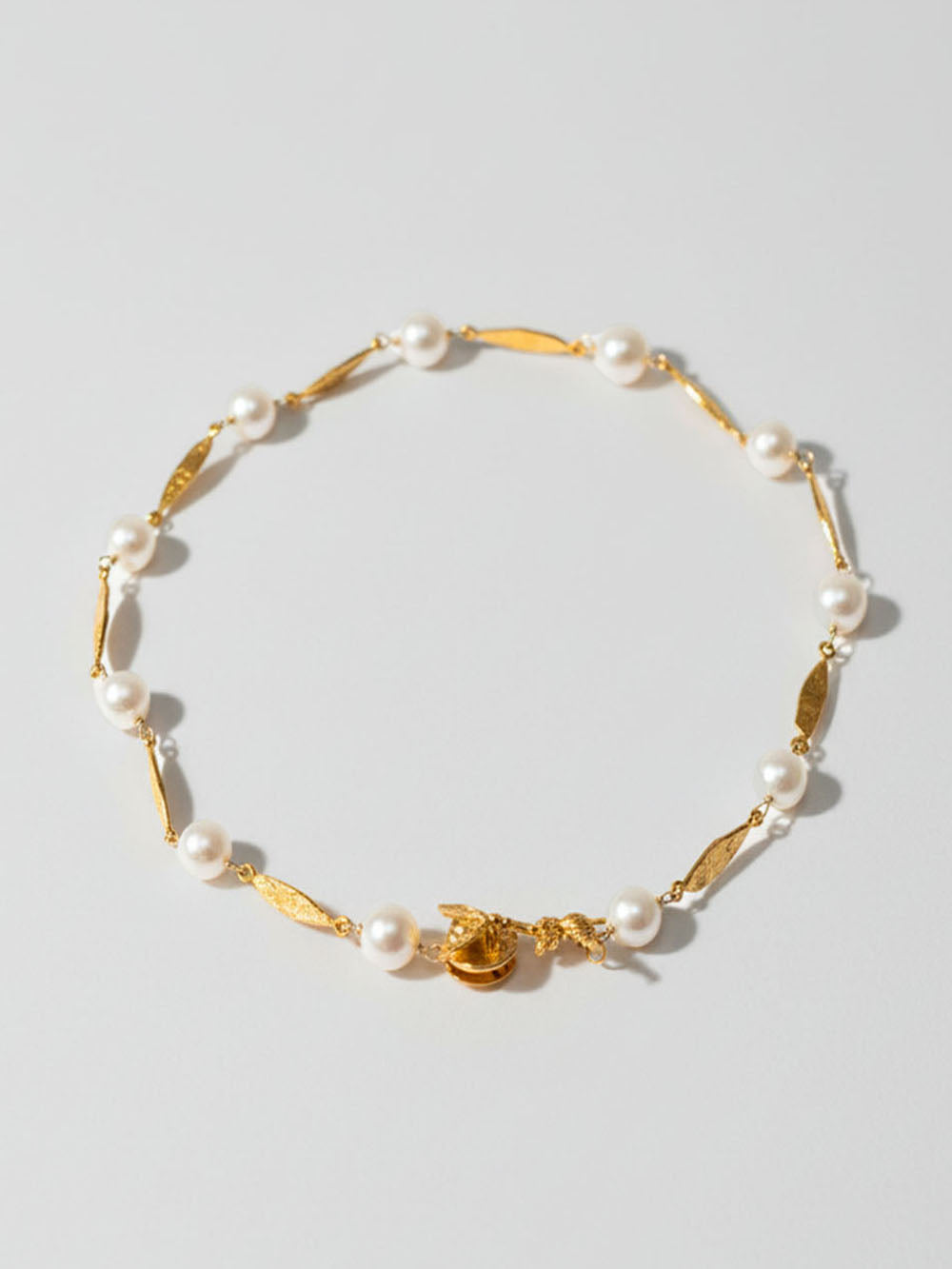 Collar Alas y perlas