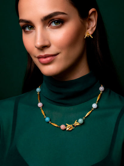 Collar Alas y morganita