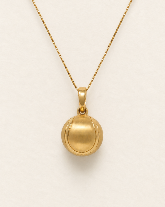 Dije Bola de tennis oro18k