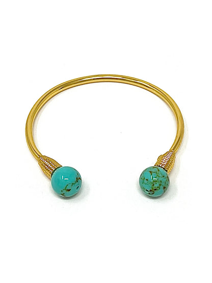 Brazalete Cono turquesa