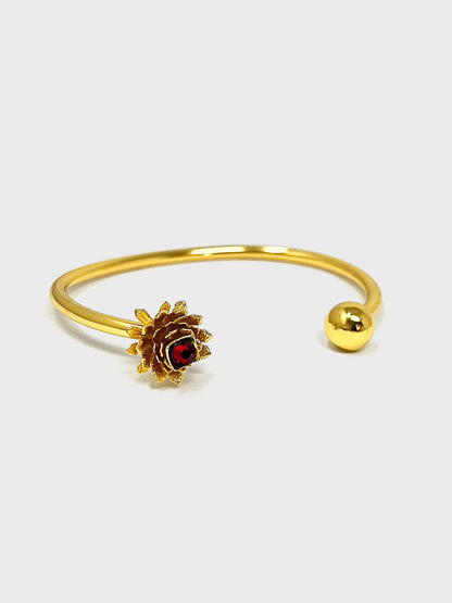 Frailejon bracelet - red