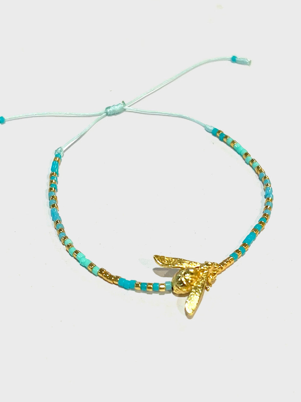 Pulsera hormiguita hilo miyuki